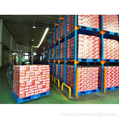Industrial Heavy Loading Drive In Pallet Rack Cold Rolled R